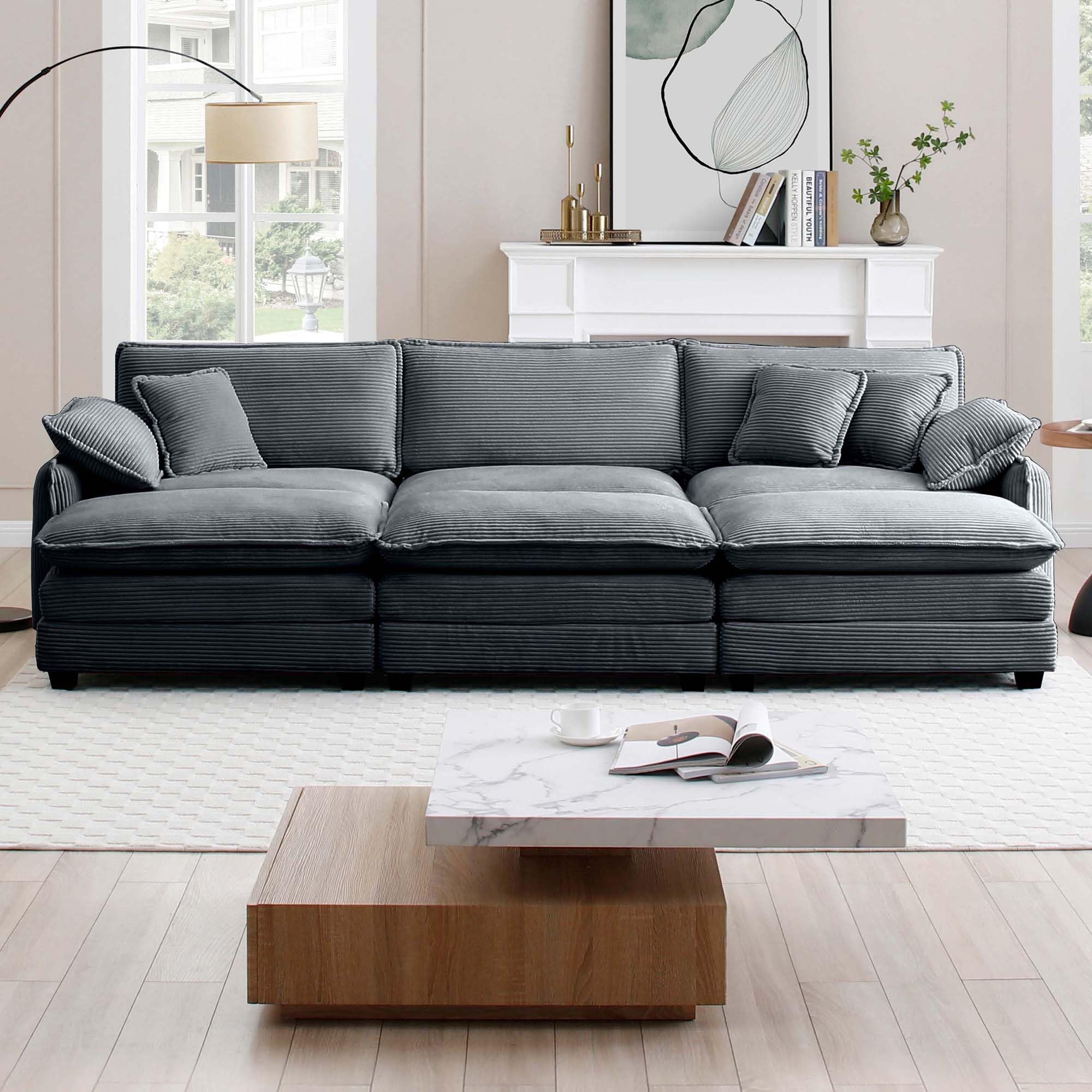 MOMO NATURAL CLOUD SOFA 2P&OTTOMAN set① MOMO NATURAL CLOUD SOFA 2P&OTTOMAN set① MOMO NATURAL | モモ