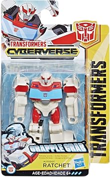 Transformers E3634 Cyberverse Action Attackers: Scout Class Autobot Ratchet Action Figure Toy