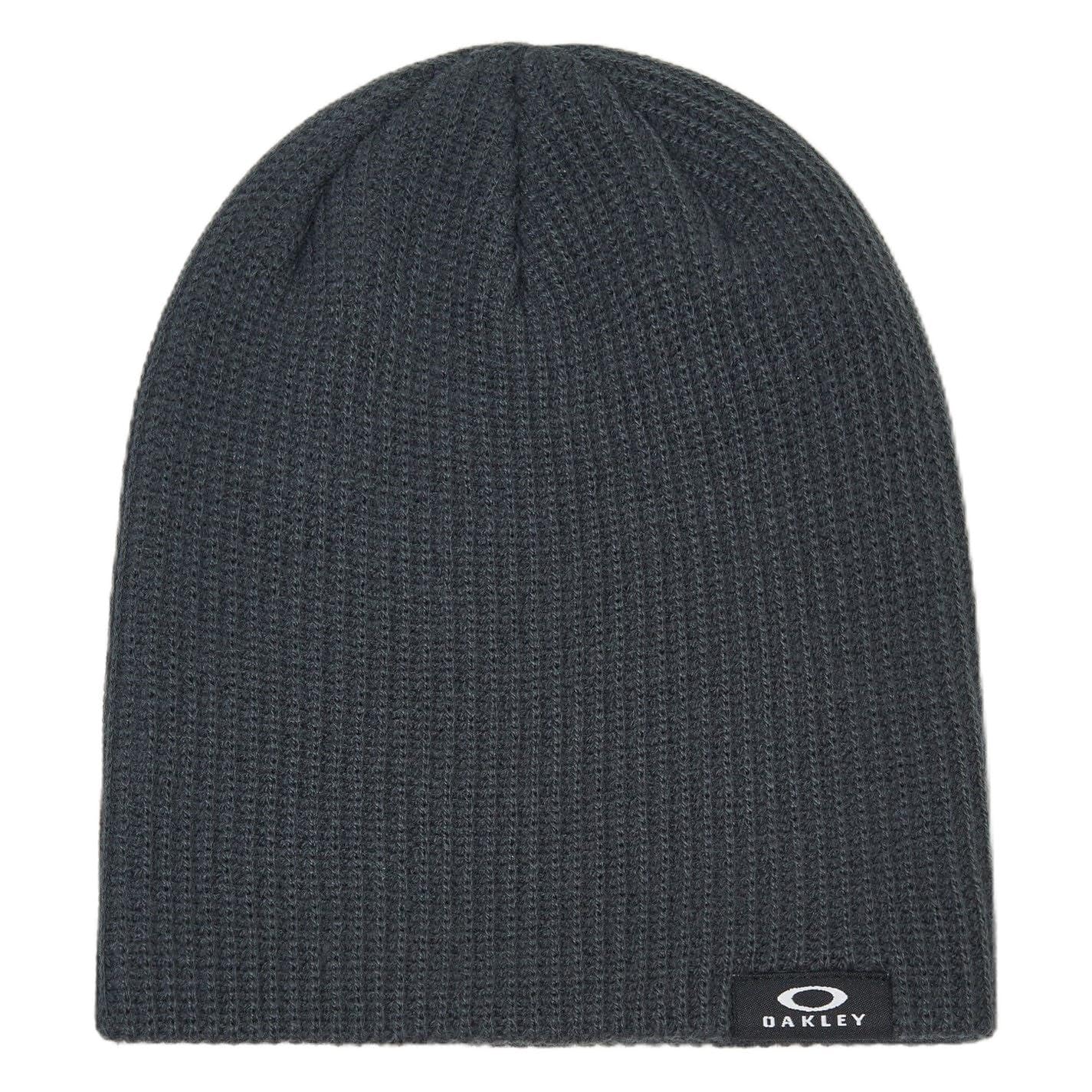 Oakley Mens Backbone Beanie Uniform Grey Mens