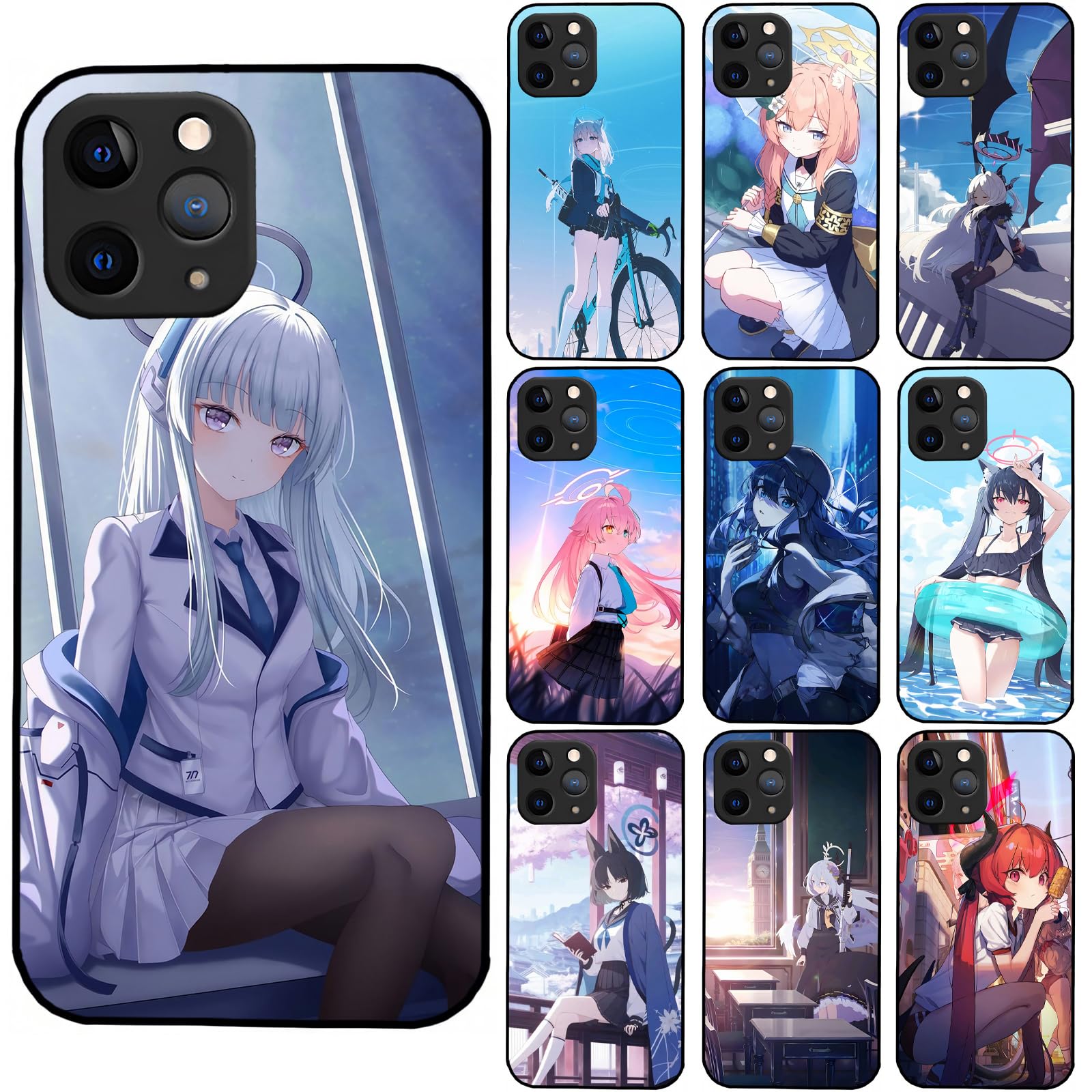 Amazon.co.jp: ゲーム ブルーアーカイブ スマホ ケース iphone14pro