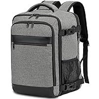 KLOSTAIN Zaino Ryanair 40x20x25 Borsa da Cabina 20L Grigio, 14 Pollici Zaino Porta