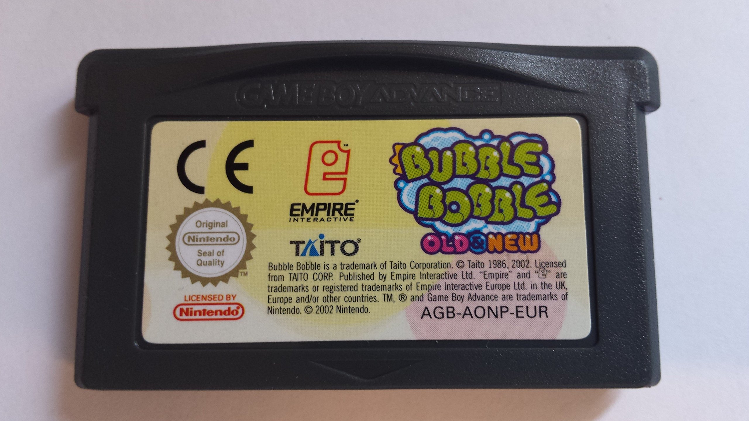 ゲームボーイアドバンス ソフト バブルボブル オールドアンドニュー