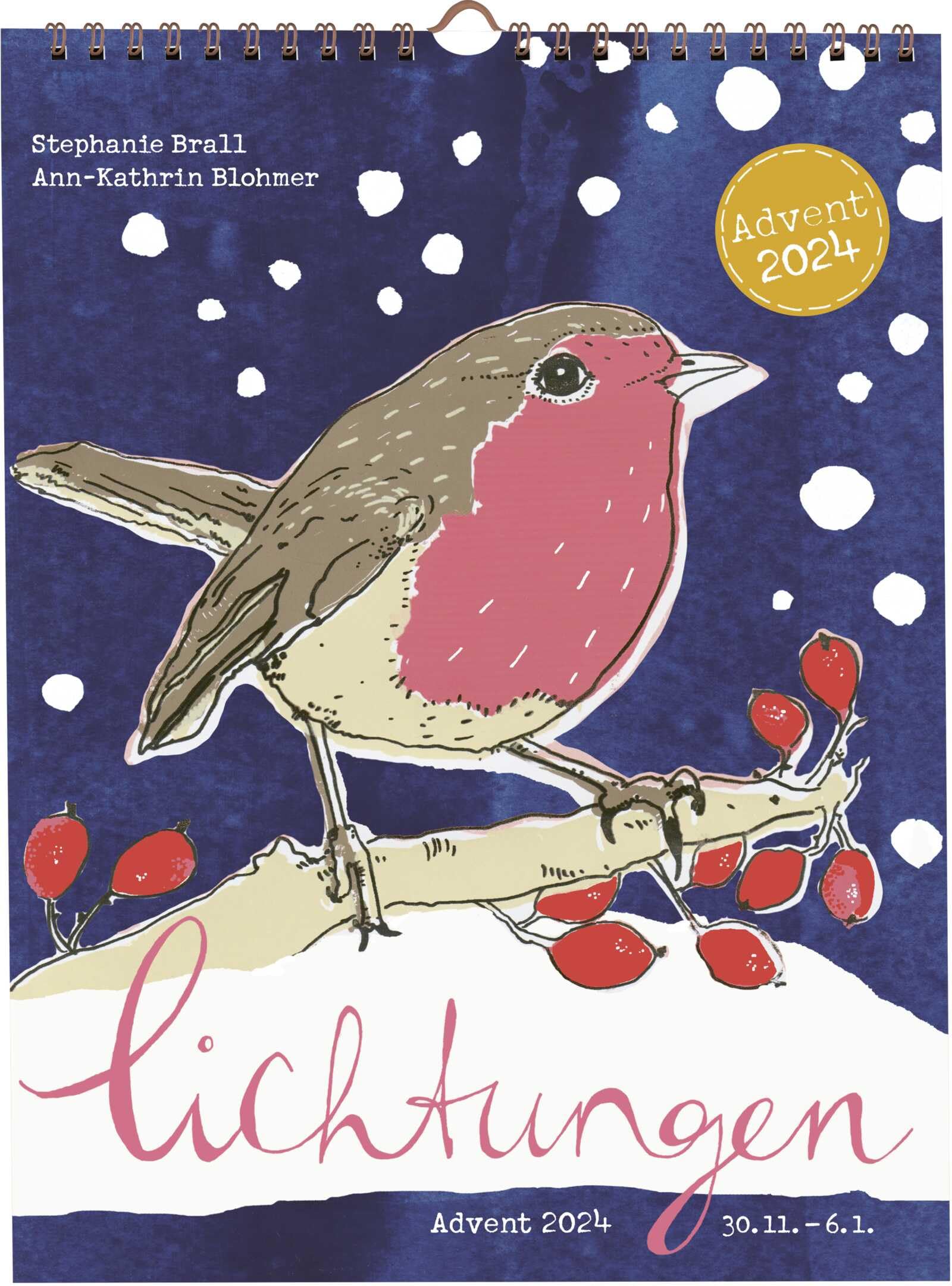Lichtungen Advent 2024: Adventskalender mit kreativen Ideen, Rezepten, Handlettering, Upcycling-Tipps u.v.m., vom 30.11.2024 bis zum 6.1.2025 (Mit Herz und Hand gemacht)