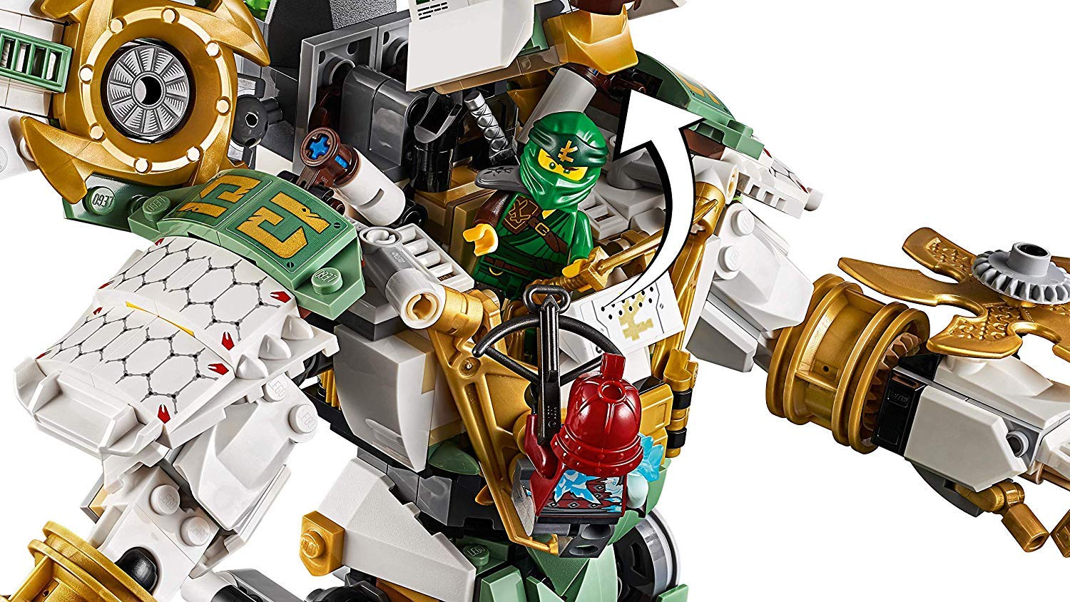 LEGO Ninjago 70676 Lloyds Titan-Mech, Bauset