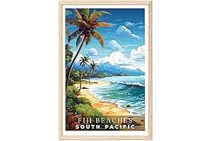 Fiji Beaches Poster: Capture the Spirit of Paradise