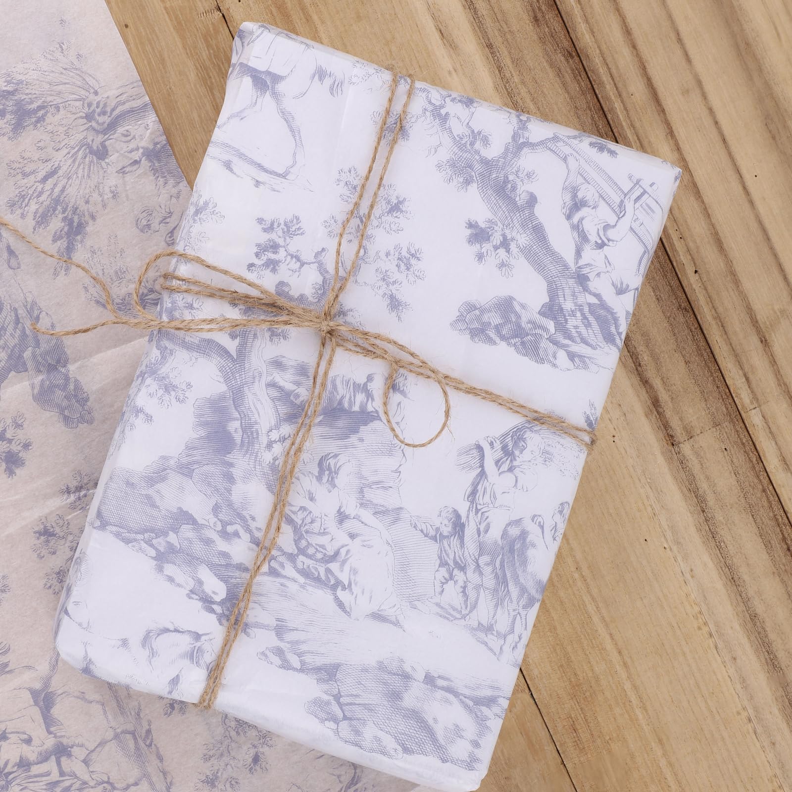 30 Feuilles Papier De Soie Violet Rétro 50x35cm - Emballage Cadeau Élégant Pour Anniversaire Mariage