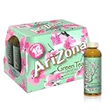 Arizona Green Tea with Ginseng and Honey - 16 Fl Oz &lpar;Pack of 12&rpar;