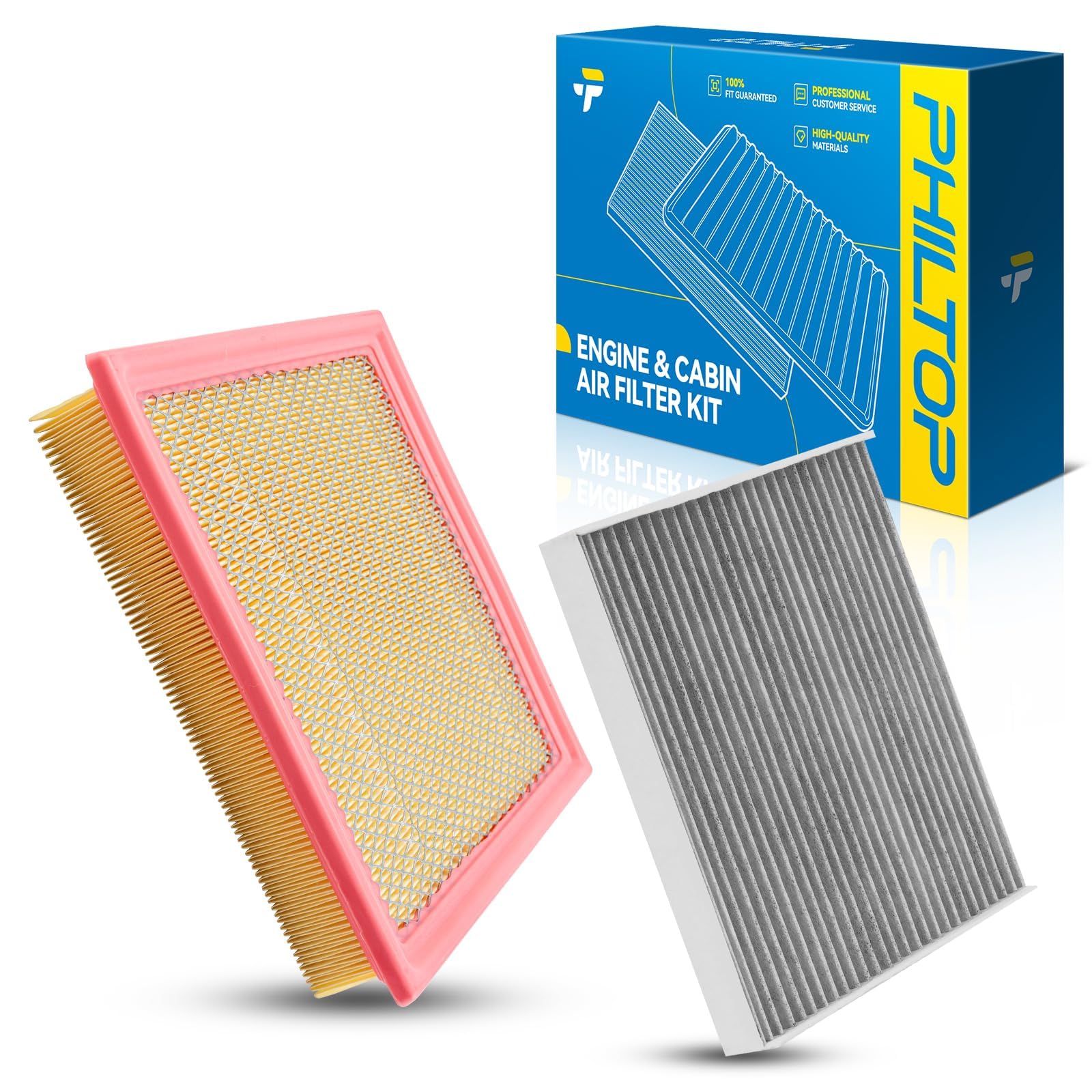 PHILTOP Engine & Cabin Air Filter Set - filters automotive | Mubboo