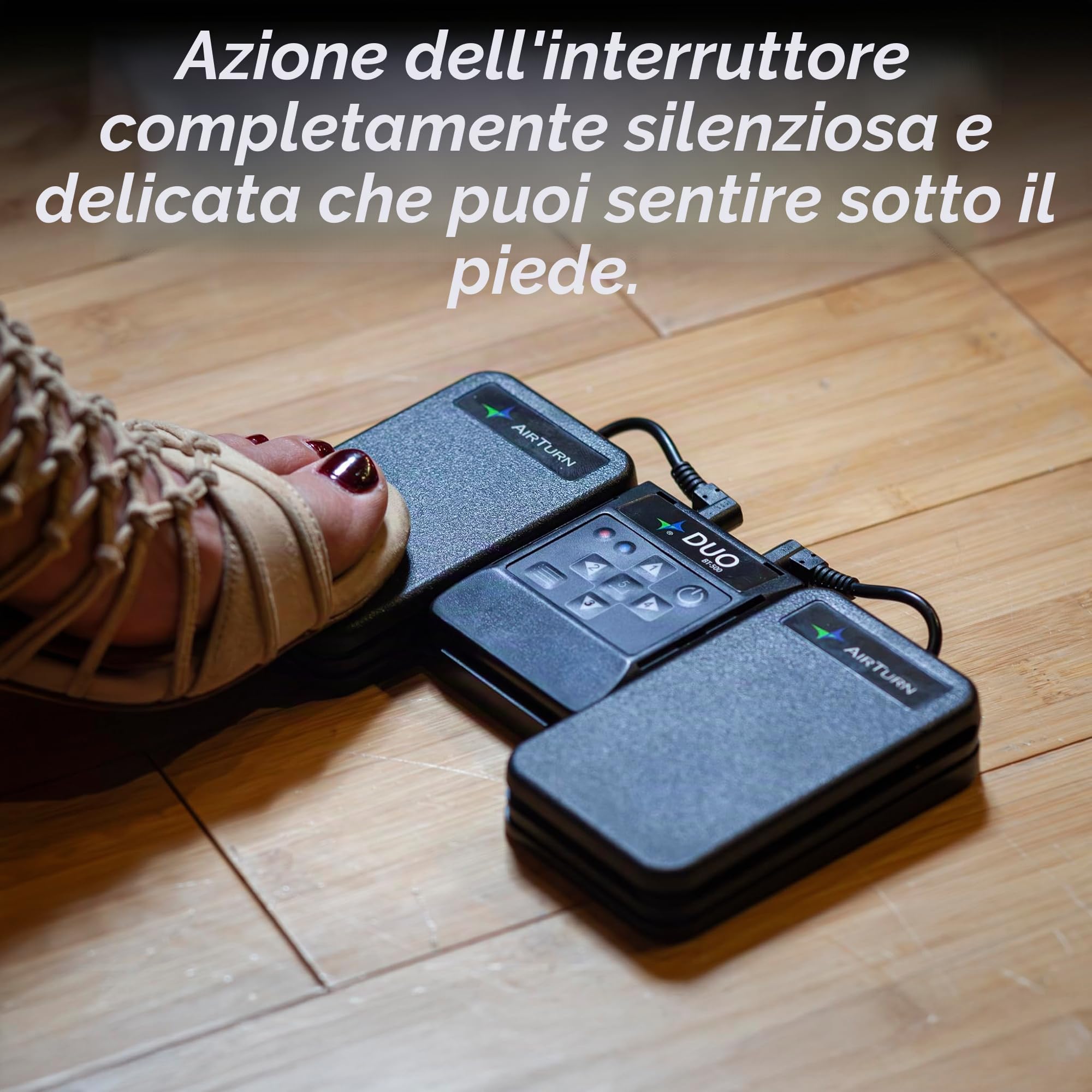 Air Turn Controller interruttore a pedale Bluetooth (DUO500)