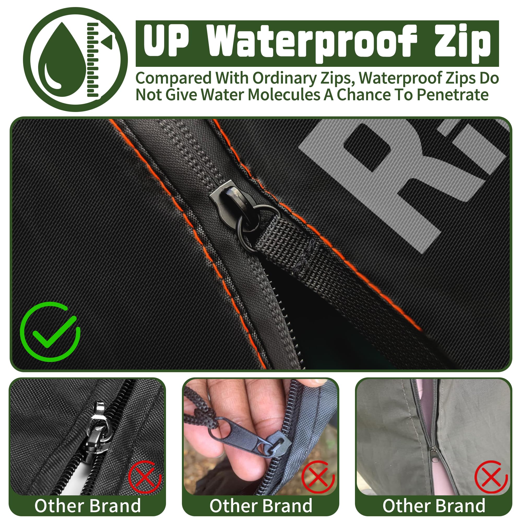 Fundas para columpio de jardín, impermeables, resistentes, de 3 plazas, para exteriores, resistentes al viento, anti-UV, para patio, jardín, hamaca (215 x 125 x 170 cm), color negro