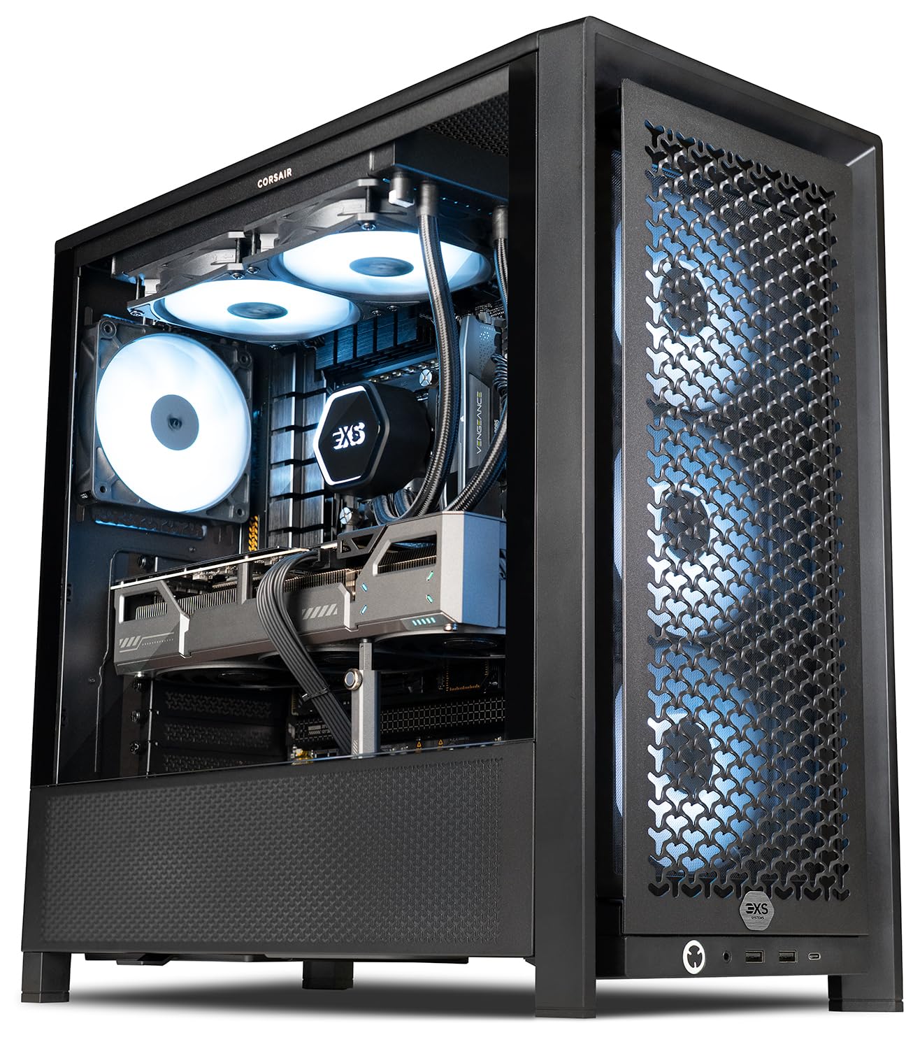 Mélion 5070 Ti PC de Jeu Ryzen 9800X3D refroidi à l'eau 32 Go RAM DDR5 SSD NVME 2 to WiFi Windows 11 Xbox Game Pass