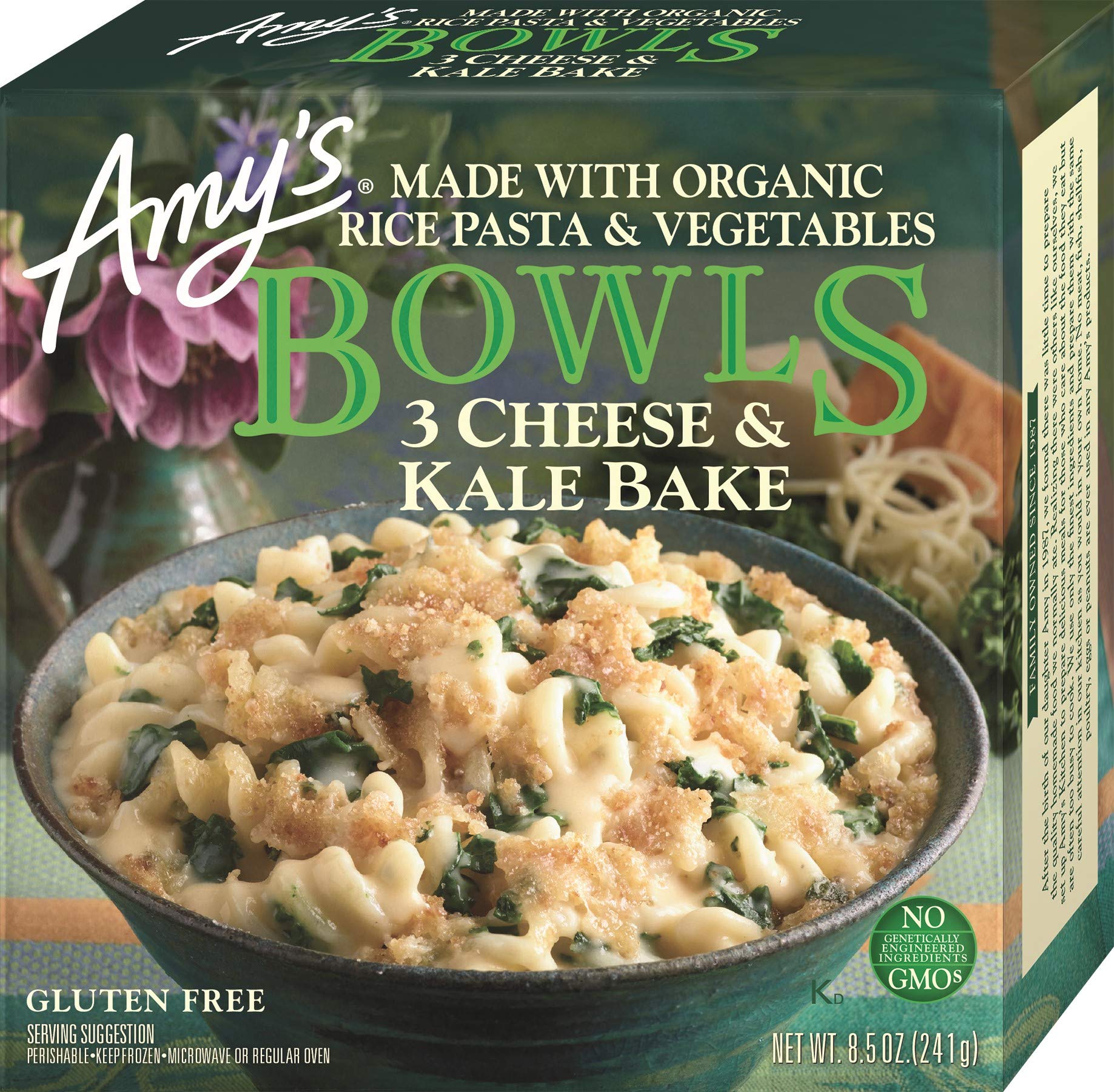 Amy's Three Cheese & Kale Bake 226g, Gluten Free
