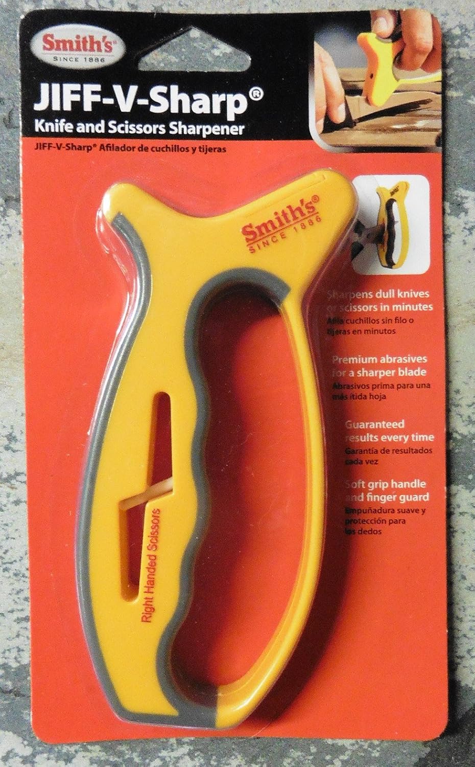 Smith's JiffVSharp Knife and Scissor Sharpener Amazon.ca Home