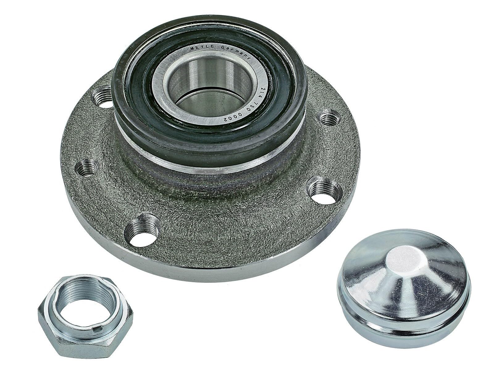 Meyle Wheel Hub (Rear Axle) on both sides for Fiat, Alfa Romeo, Lancia 214 750 0002 | Wheel Hub Suspension