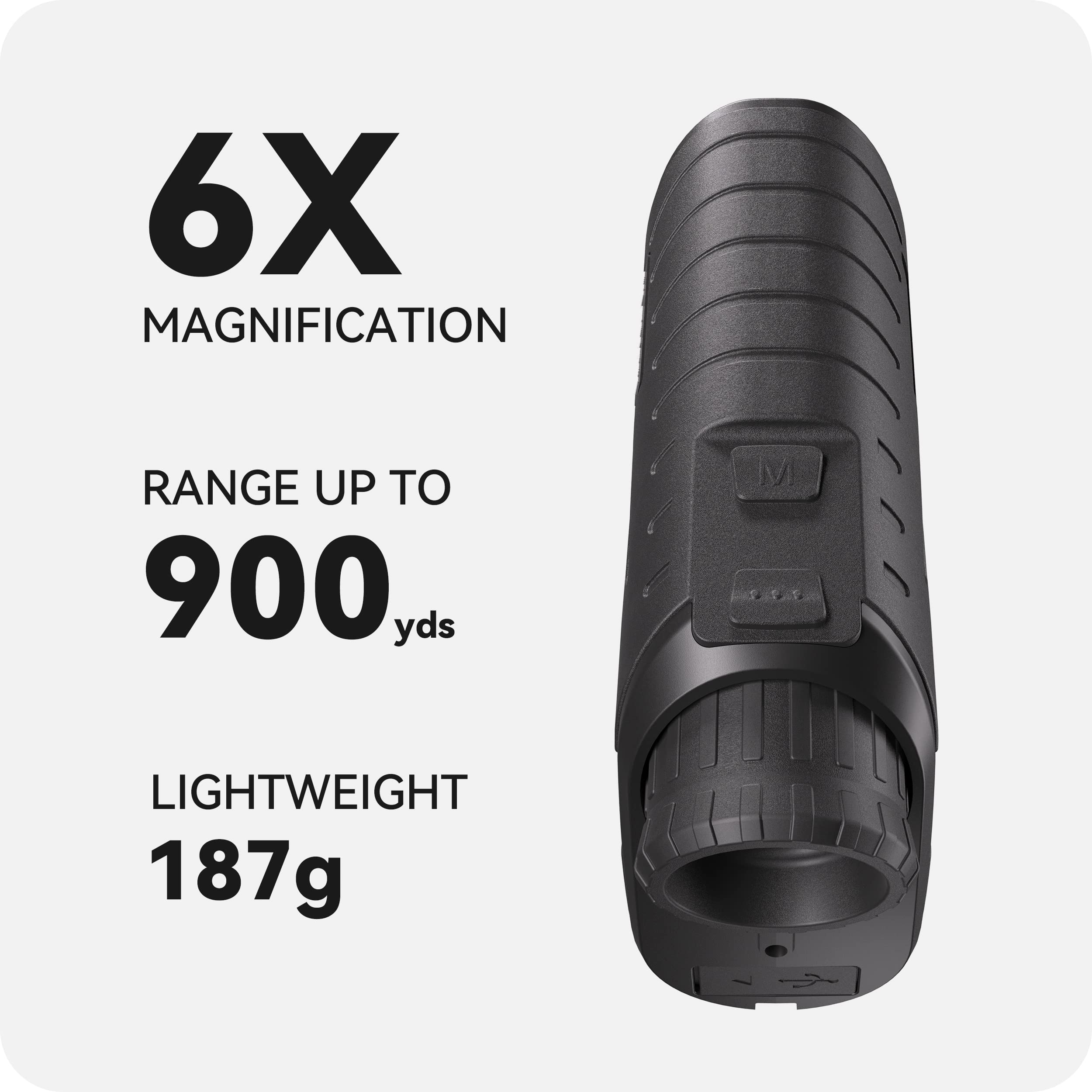 Distance Measuring Scope Snapklik.com : AILEMON 6X Golf/Hunting Rangefinder Rechargeable 900Y ...