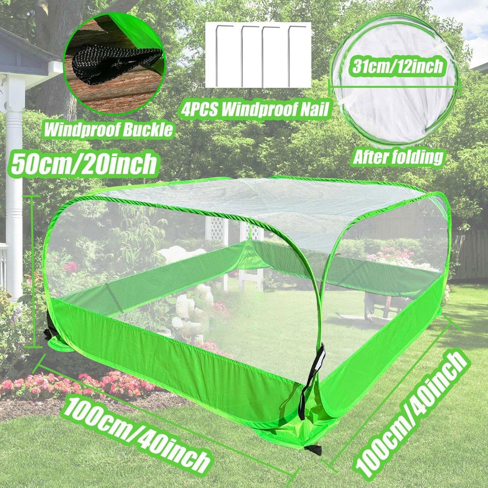 Filet de Protection Pliable pour Semis et Jardin D'intérieur