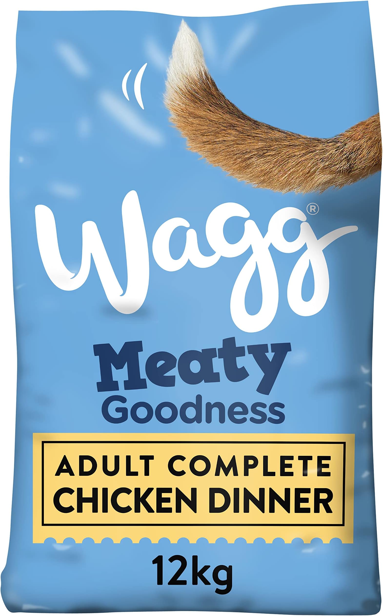 Wagg Wheat Free Complete Dry Adult Dog Food Chicken & Rice 12kg - For ...