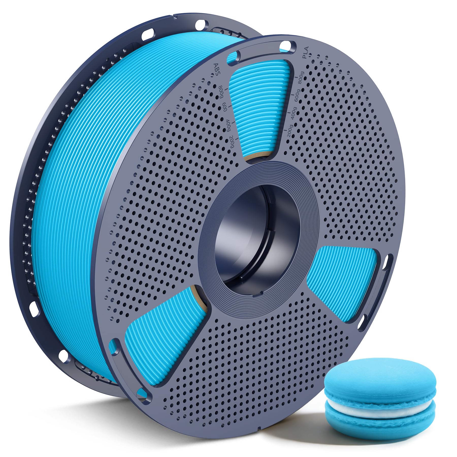 SUNLU PLA 3D Printer Filament, Sky Blue, 1KG