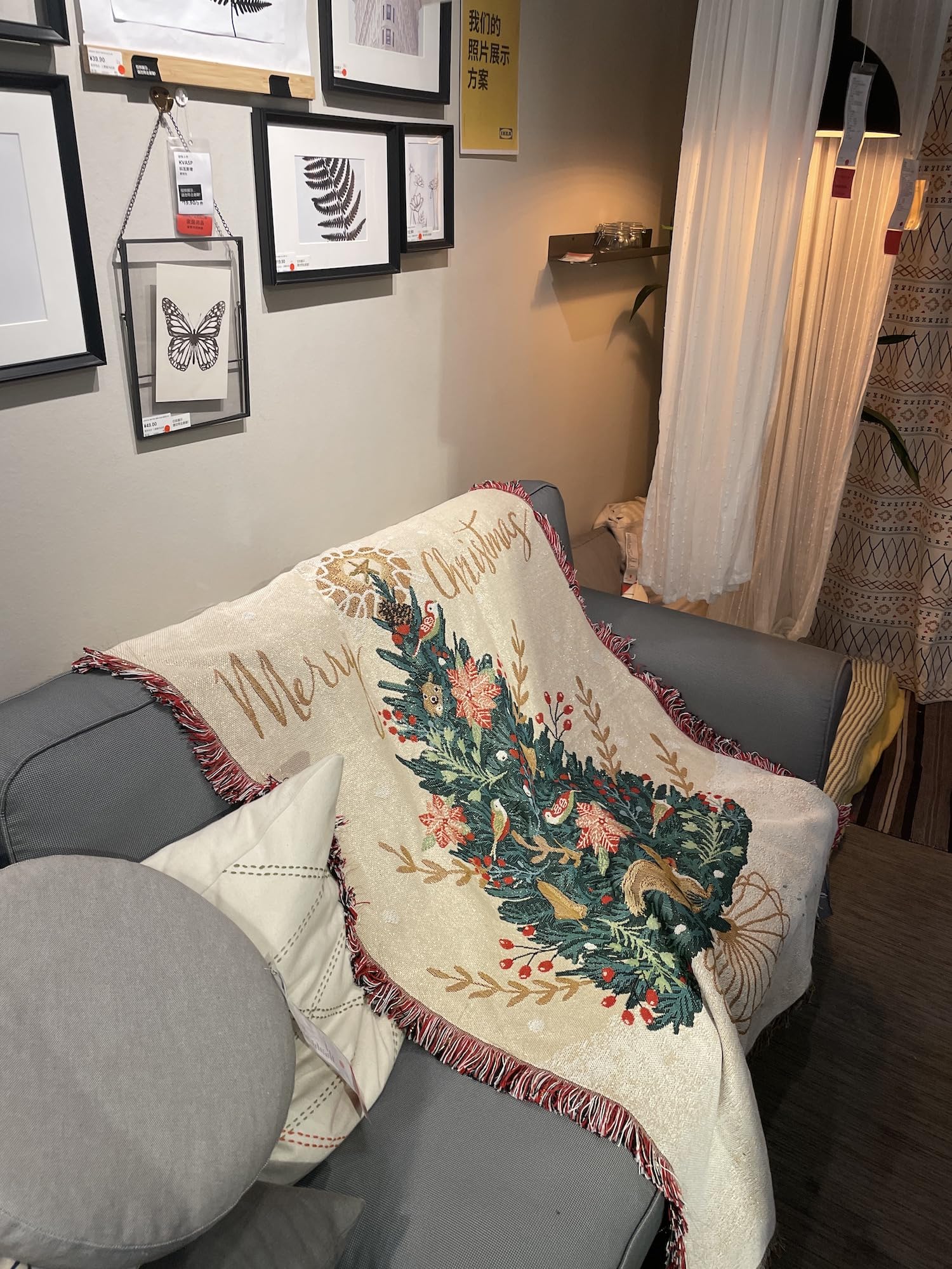 クリスマス マルチカバー Amazon｜ソファカバー クリスマス レッド マルチカバー ソファー