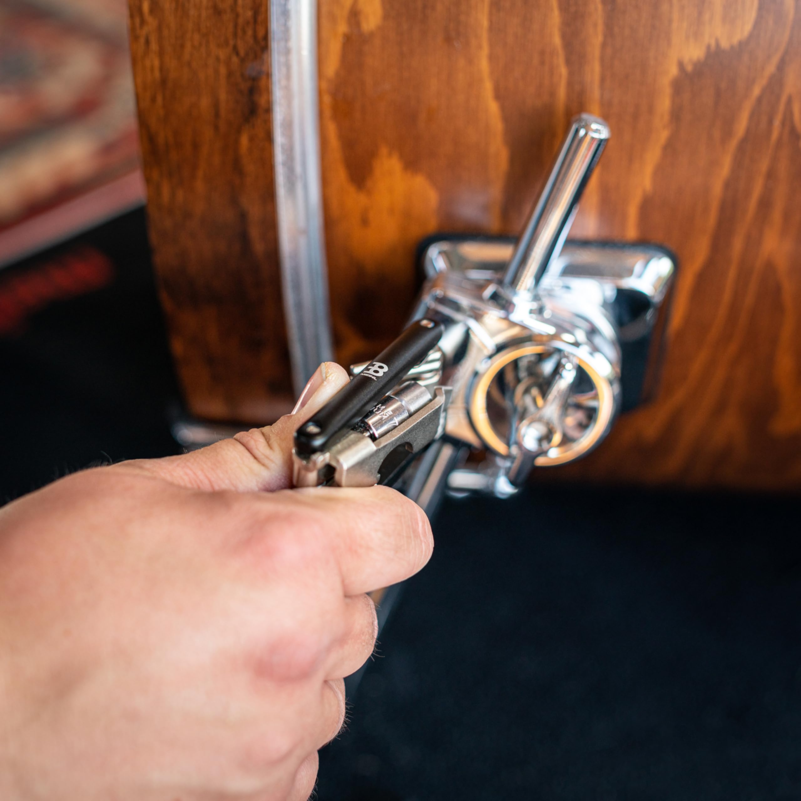 Meinl Stick & Brush Drum Tech Schlagzeug Multi-Tool mit Stimmschlüssel und wichtigsten Tools - Schlagzeug Zubehör (SB503)