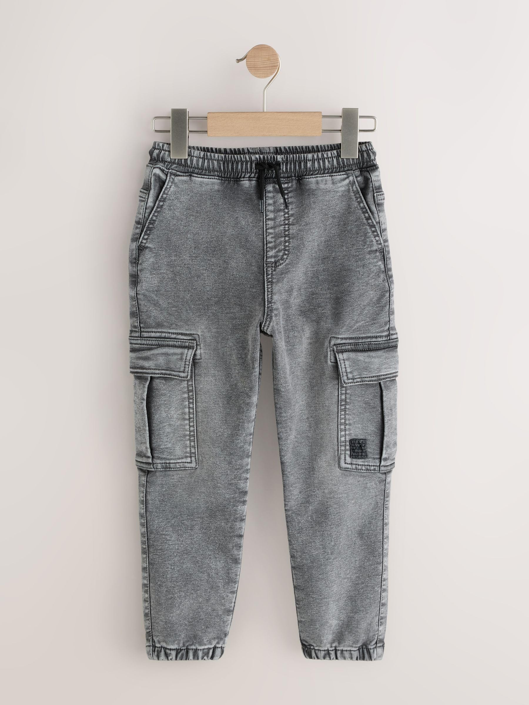NEXT Garçon Jean Cargo à Taille élastique, Lot de 2