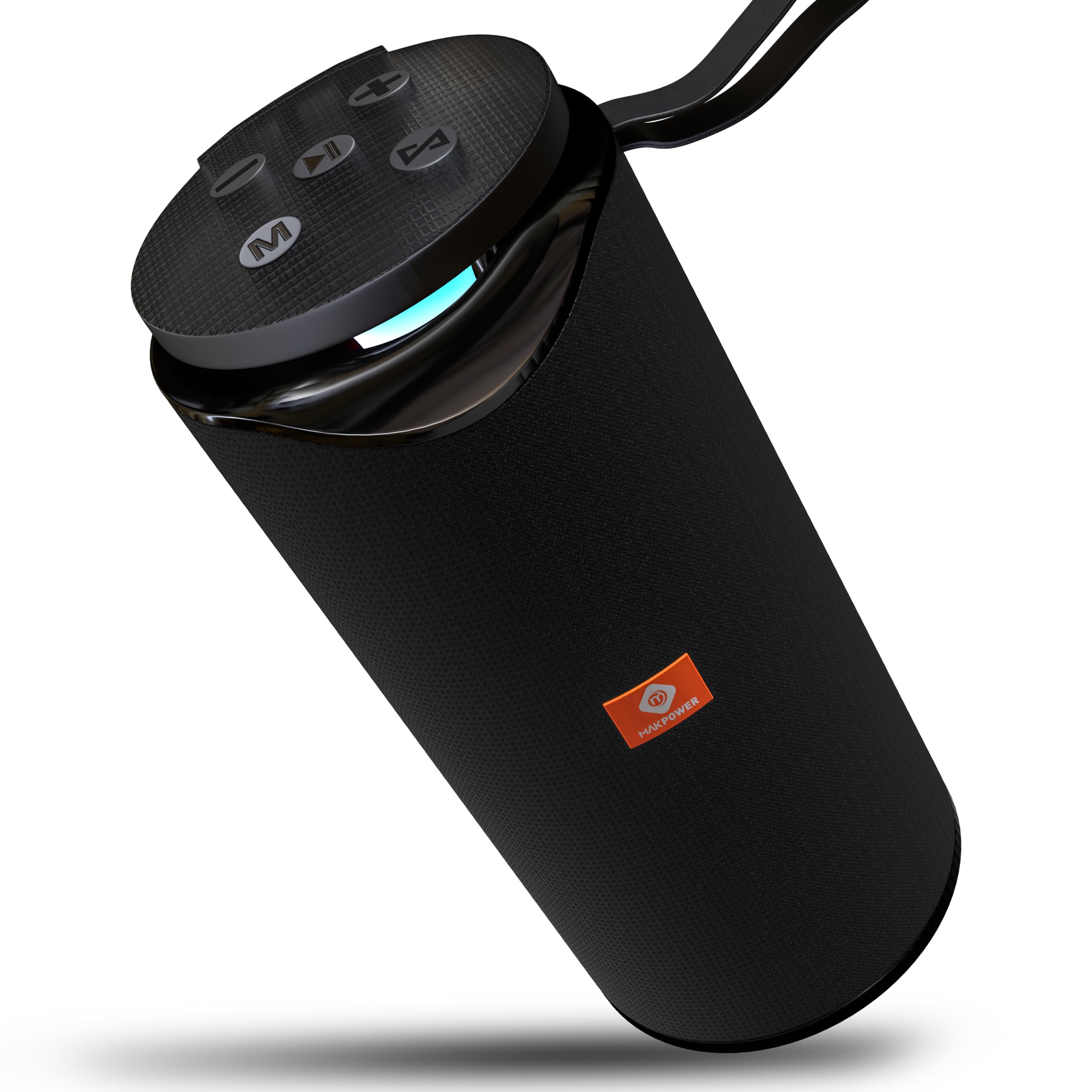 MAKPOWER Beat Box 10W Bluetooth Speaker - Wireless, Portable, Premium Bass, 4 Hours Playtime, Built-in Mic, TF/USB Support - Perfect for Outdoor, Home, Travel & Parties (Dark Black)-picture-12