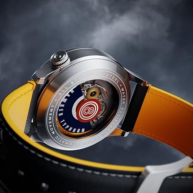 AVI-8 Men's 42mm Hawker Typhoon Baldwin Automatic Watch with Leather Strap AV-4119