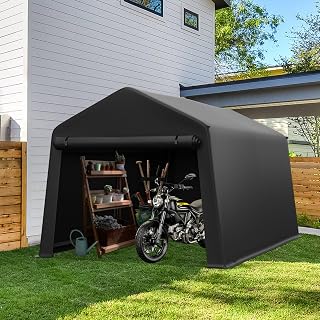 Real Relax Portable Storage Shed 8 x14 FT