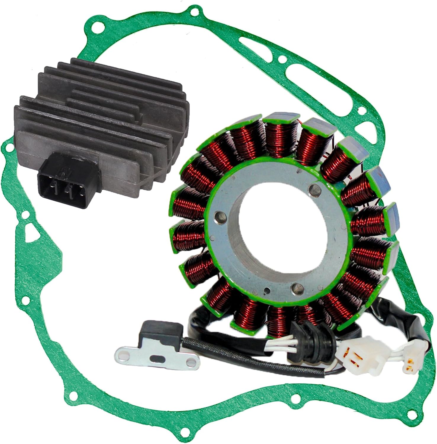 Caltric Stator and Regulator Rectifier with Gasket