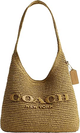 Coach Brooklyn Shoulder Bag 28 in Straw