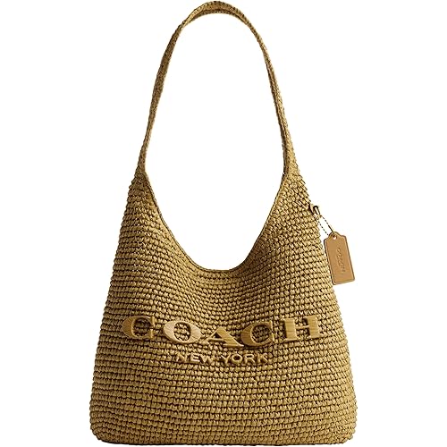 COACH Brooklyn Shoulder Bag 28 in Straw