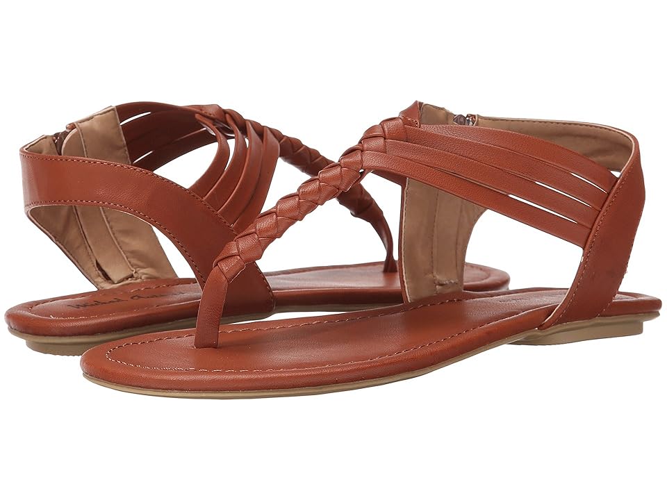 

Michael Antonio Dash (Cognac) Women's Toe Open Shoes