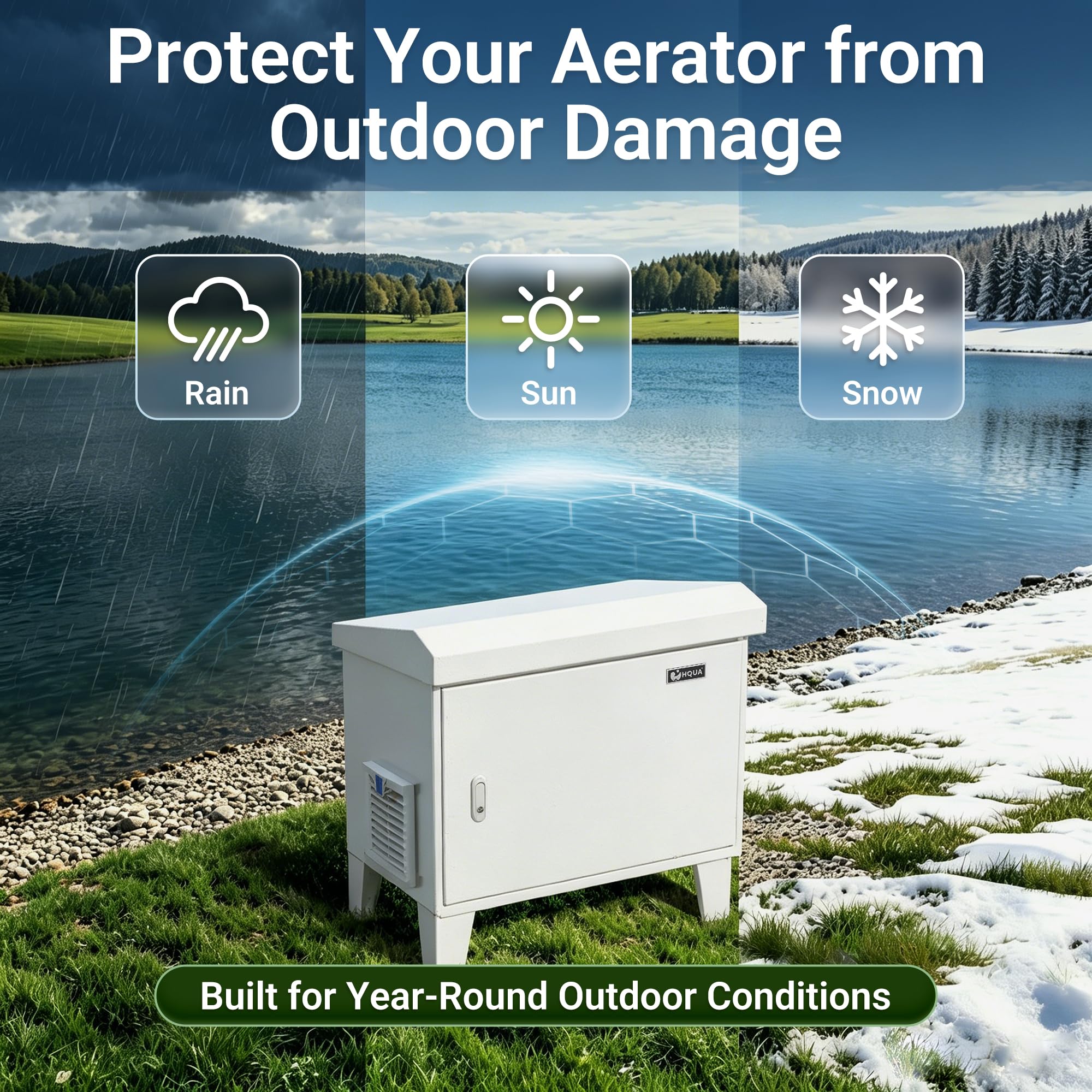 Protect Your Pond Pump with Weatherproof Cabinet -5