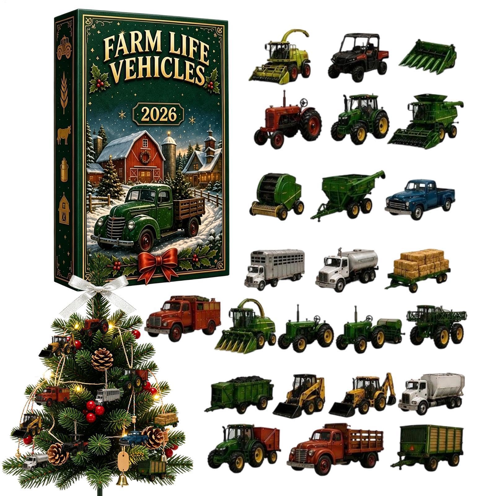 Farm Vehicle Advents Calendars, Farm Life Vehicles Advents Calendars 2026