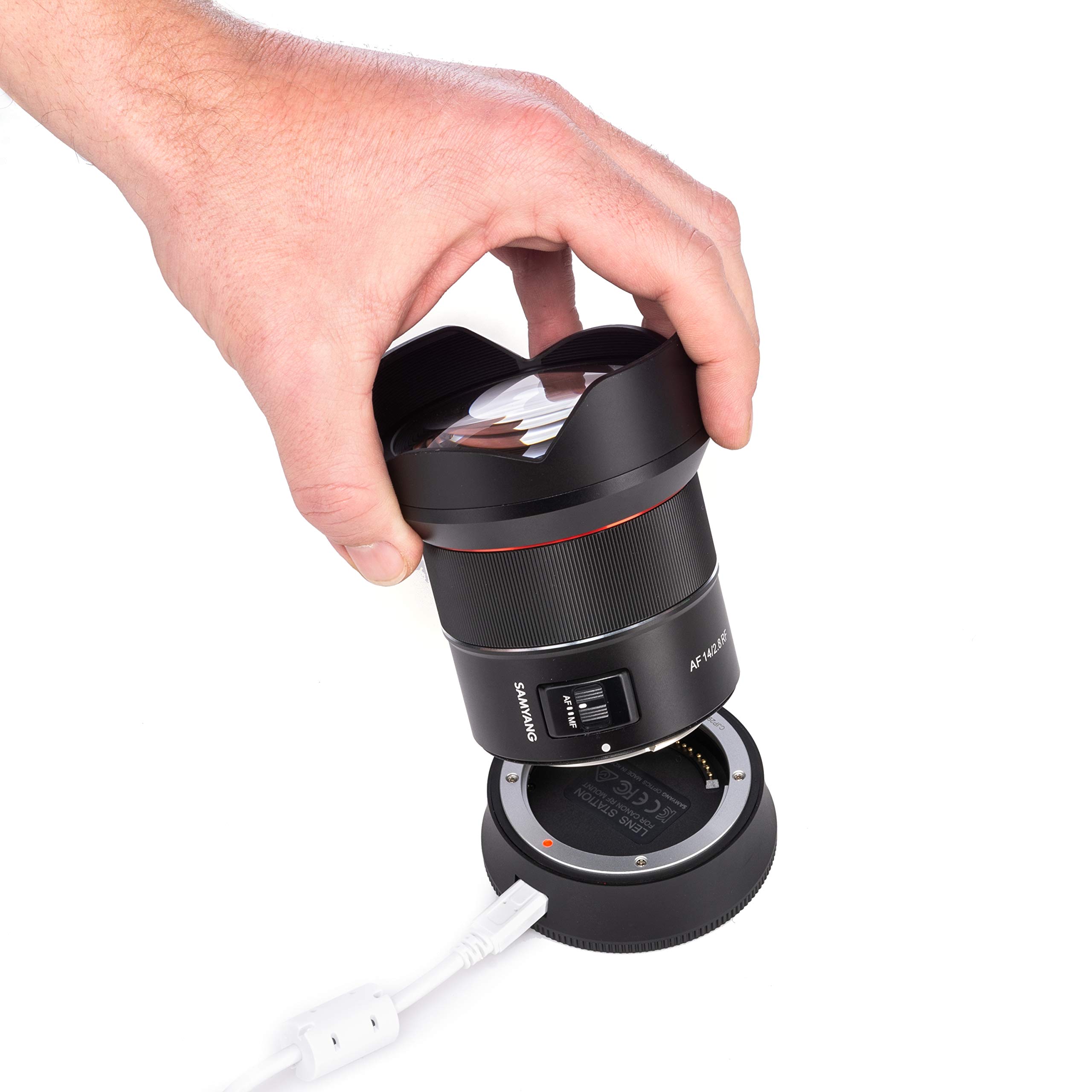Samyang Lens Station Pour Objectifs Nikon F AF – Station D'accueil Pour Mise à Jour Et Calibrage Auto