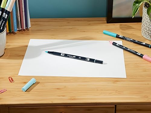 Miniatura 2 de Tombow ABT-6P-4 ABT - Bolígrafos de doble pincel, color caramelo (paquete de 6)