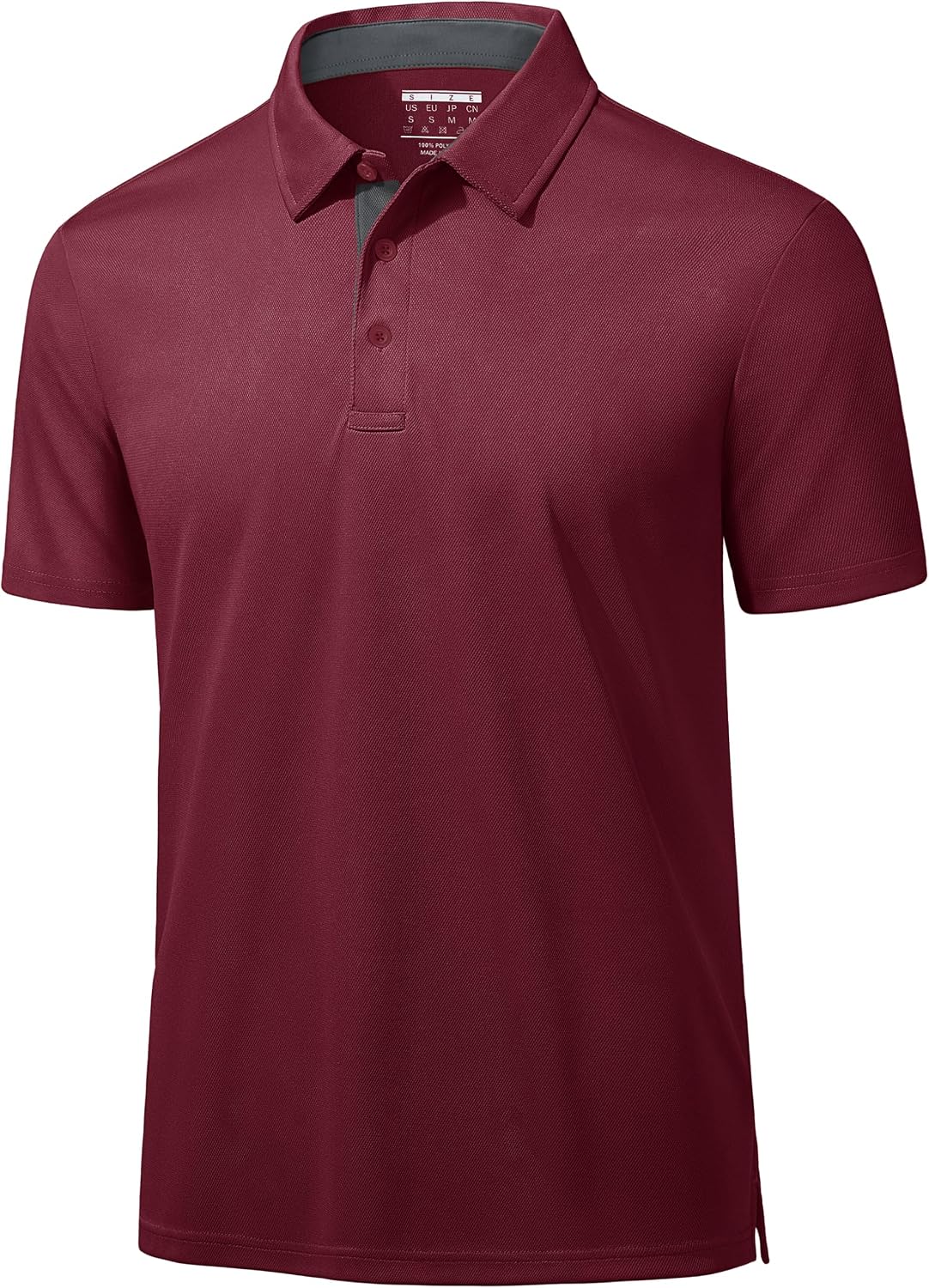 MAGCOMSEN Mens Polo Shirts Short Sleeve Moisture Wicking Quick Dry Golf Polos Performance Casual Collared Shirt Men