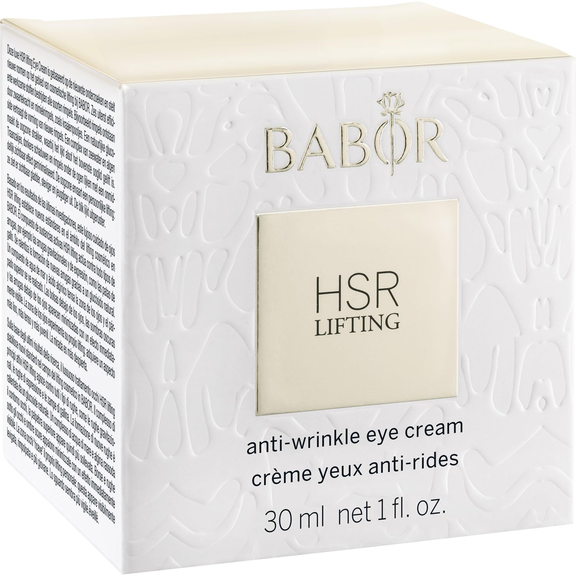 BABOR HSR Lifting Eye Cream, Anti Aging Eye Cream Instantly Minimizes Wrinkles Bags & Dark Circles, Eyelid Cream, Infused with Collagen to Smooth and Firm Under Eye, 1 oz