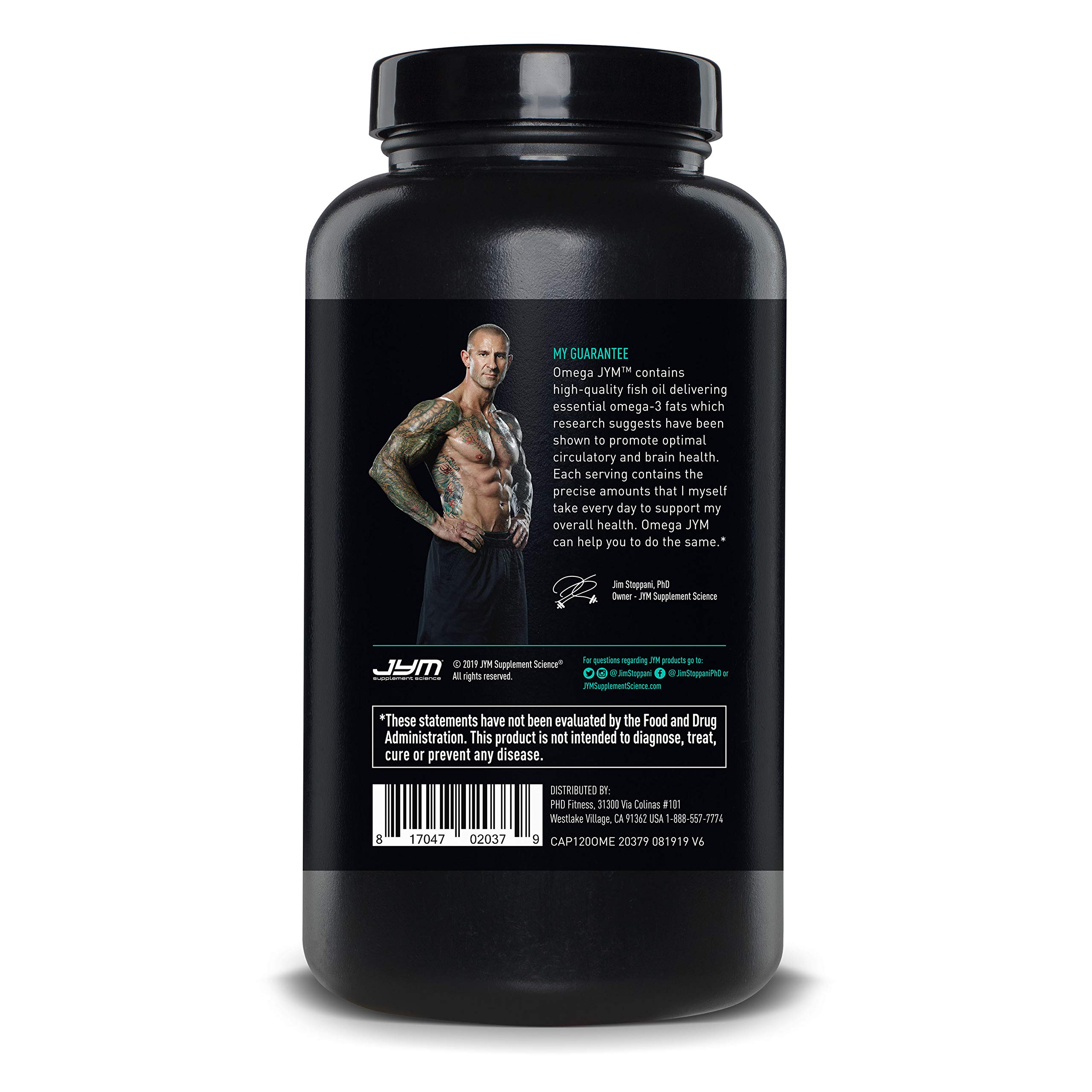 Omega JYM Fish Oil Capsules Omega 3 Fatty acids, EPA, DHA and DPA
