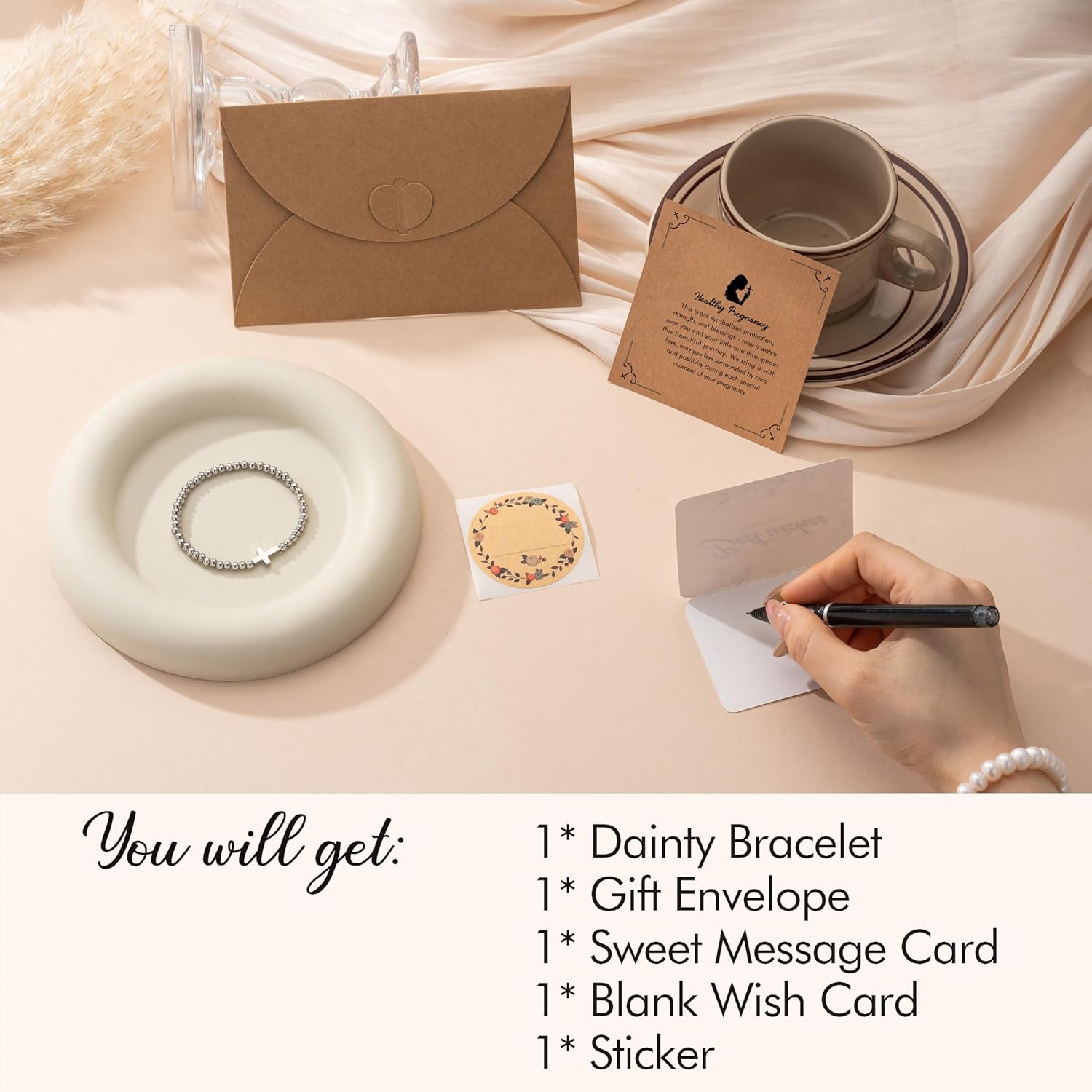 Cross Bracelet for Women, Christian Gifts for Women, Confirmation Baptism Easter Gifts, Unique Gift for Friends Daughter Mom Sister Teens Women on Birthday Christmas Retirement Thanksgiving Pregnancy - Image 8