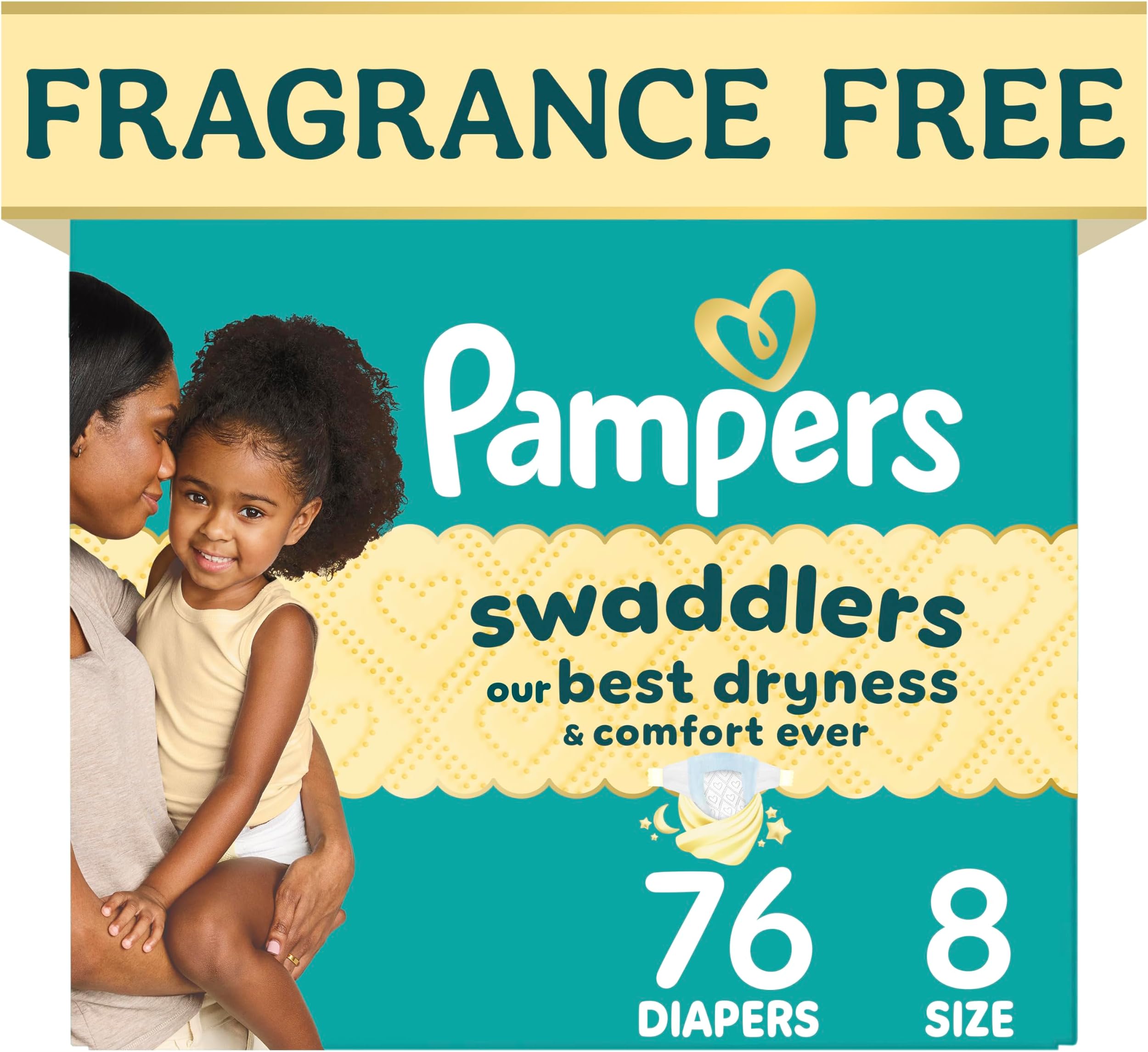 Swaddlers Diapers Size 8 76 Count
