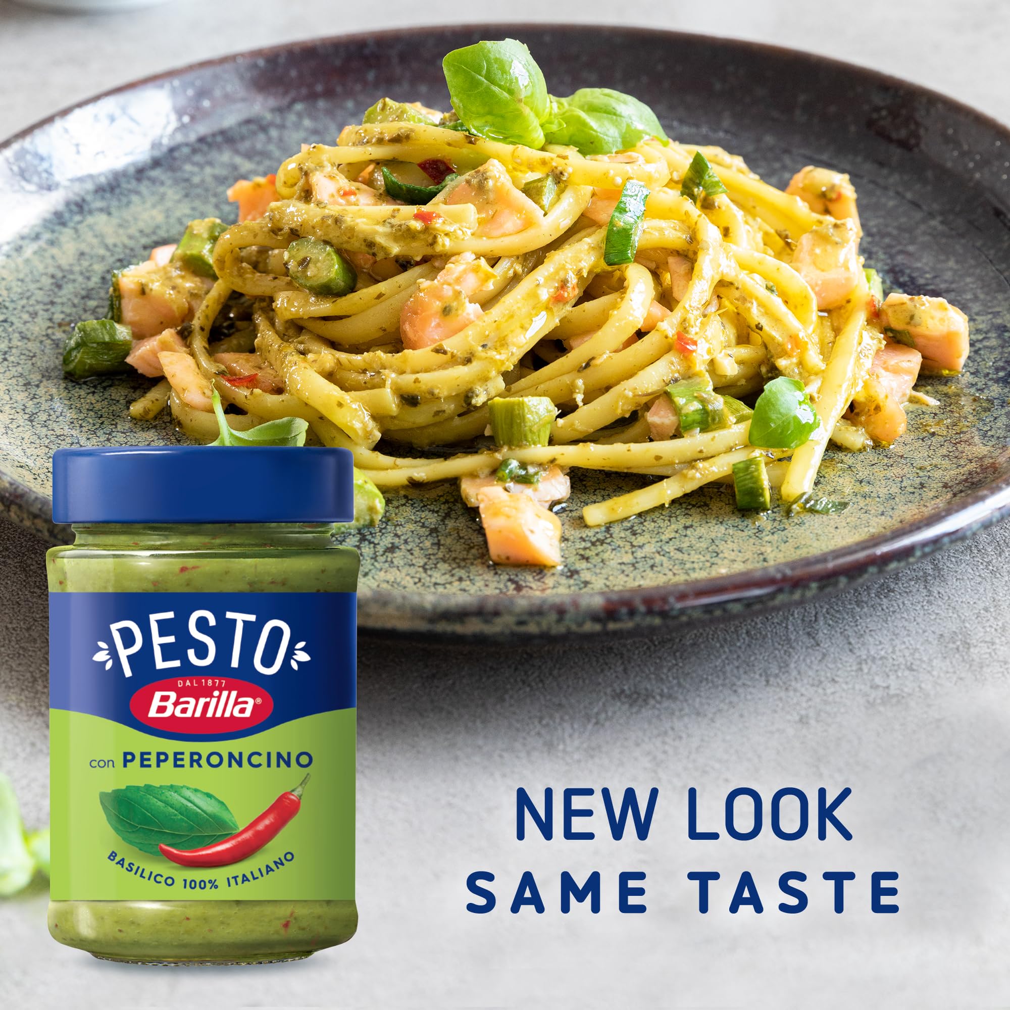 Barilla Pesto Albahaca y Pimiento 195 g
