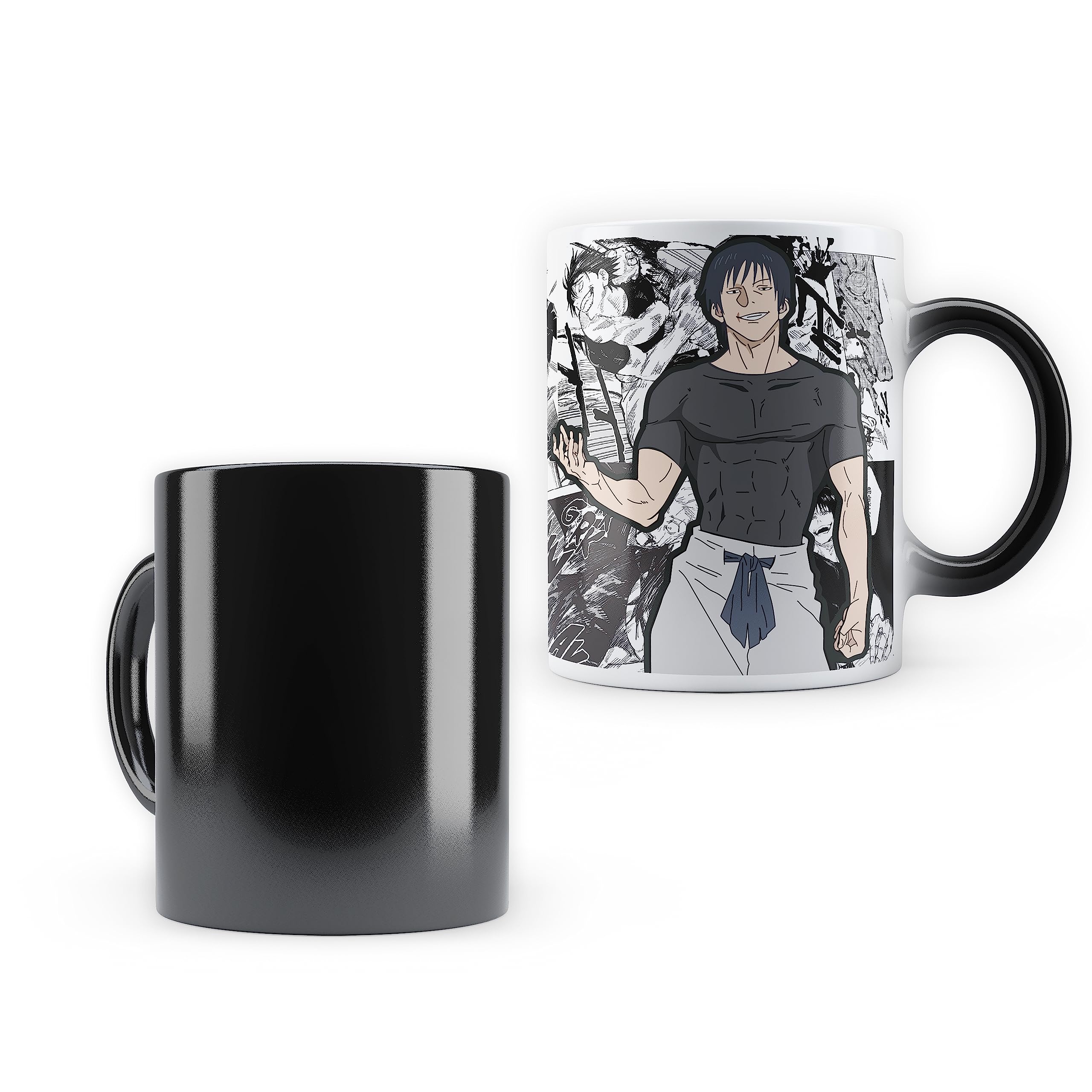 MCSID RAZZMCSID RAZZ - Anime The Assassin - Fushiguro Toji Design Heat Sensitive Magic Coffee Mug - Best Gift for Anime Fans/Anime Fandom/to Your Loved Ones