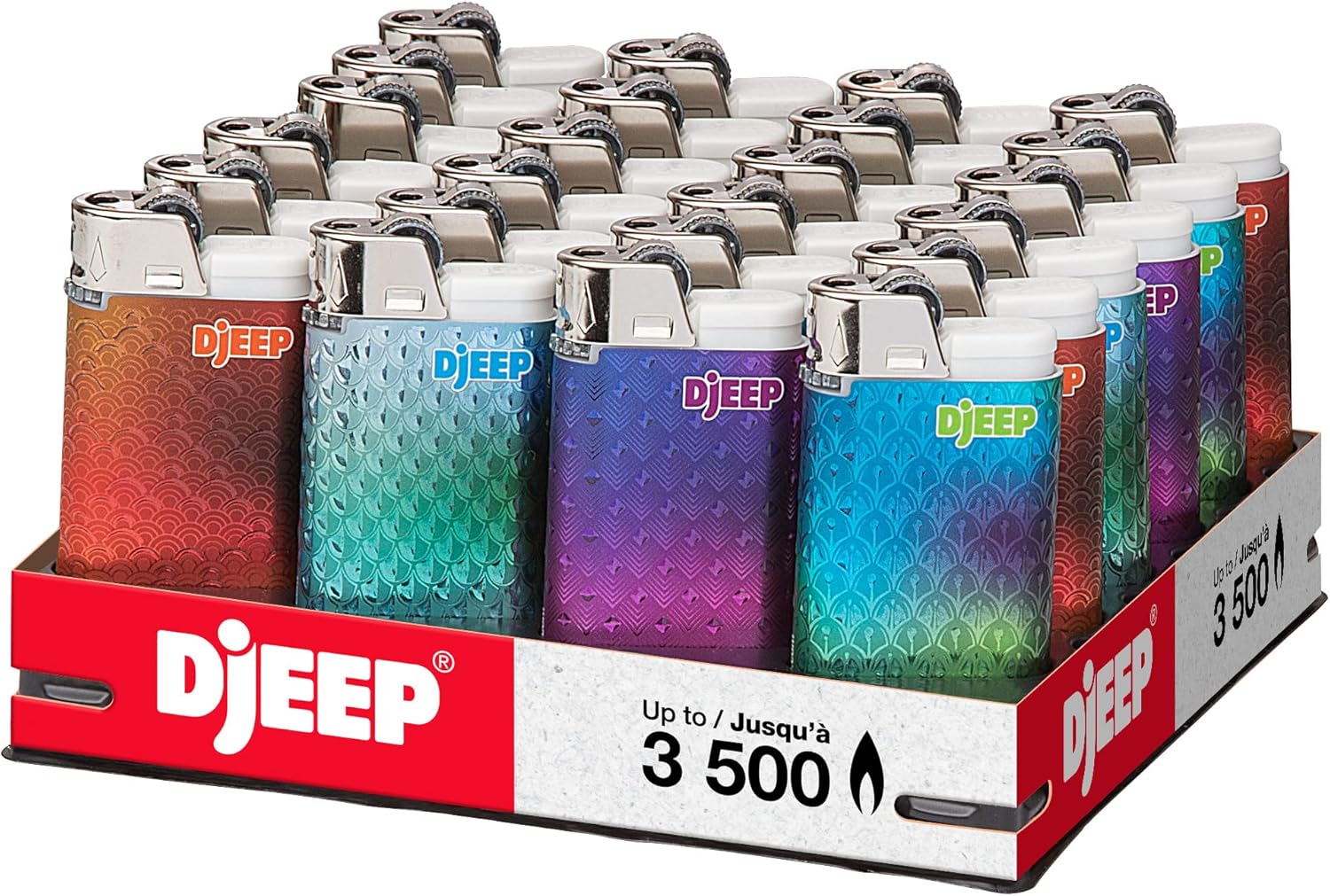 DJEEP Pocket Lighters, Limited Edition Collection Textured