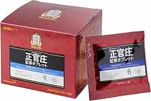 正官庄紅参タブレットサプリメント高麗人参タブレット５００mg✖️１２０粒 12個 正官庄 【正官庄 日本公式】紅参タブレット 60粒 (4粒×15袋