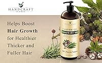 Vista 5 de Handcraft Blends Castor Oil with Rosemary Oil - 8 Fl Oz - 100% Pure and Natural - Premium Grade Carrier Oil for Hair Growth, Eyelashes and Eyebrows