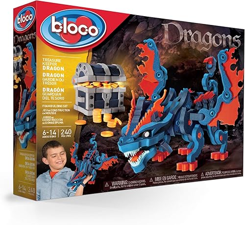 Miniatura 2 de Bloco Toys Treasure Keeper Dragon Building Kit Toy