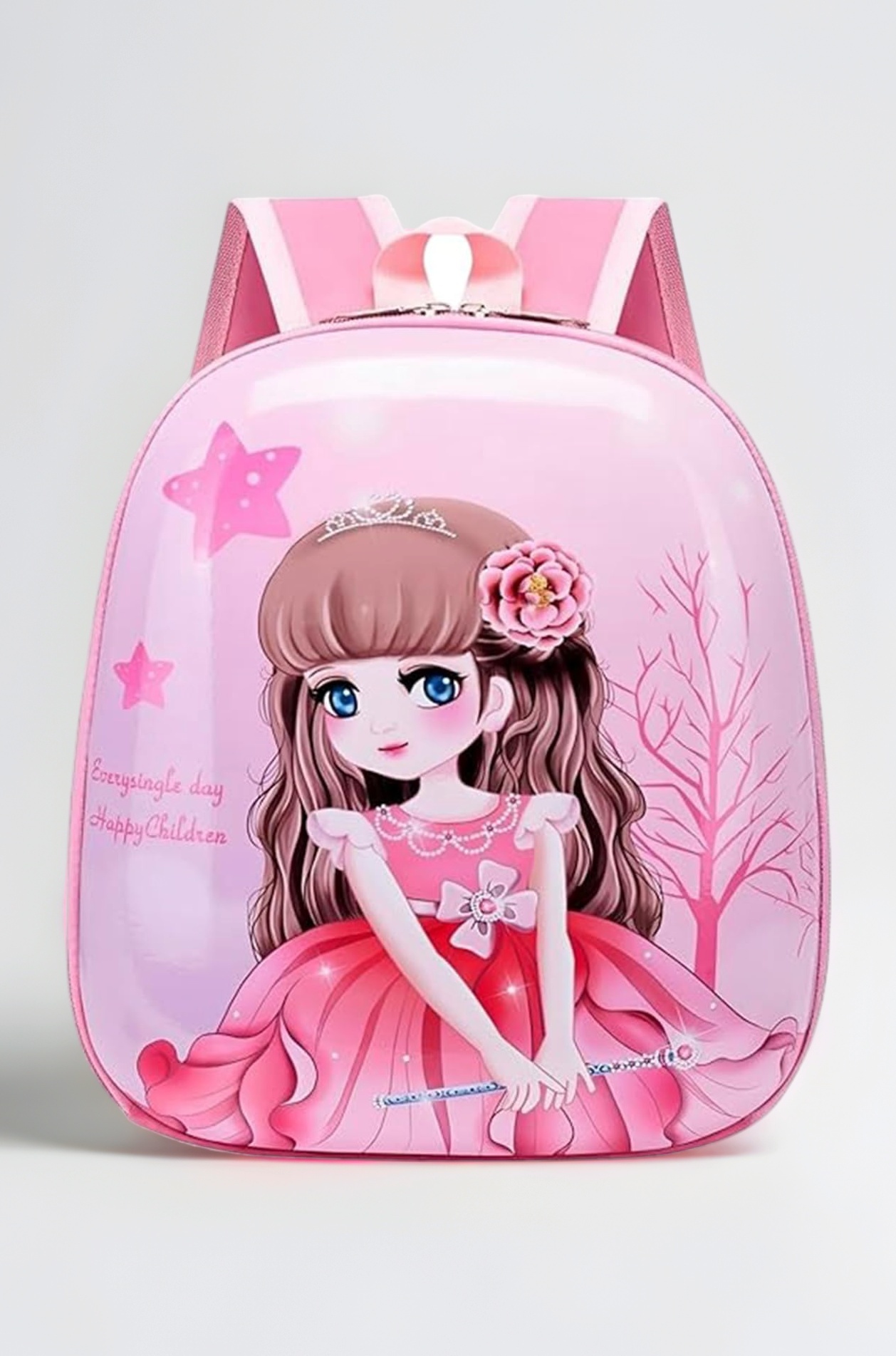 Children's School Bag Cartoon Backpack Oxford Kids Chest Multi-Purpose Baby Bag for 2-4 Years Kids