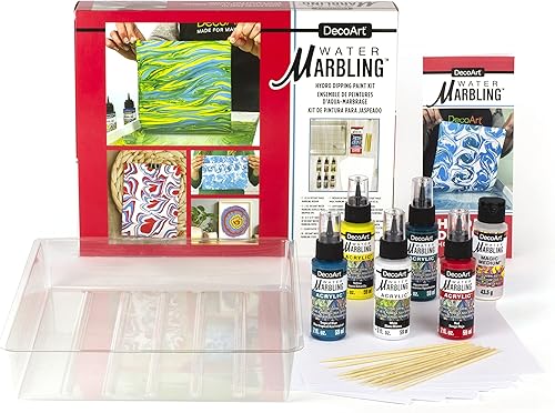 DecoArt Kit de marmoleado de agua, Multi