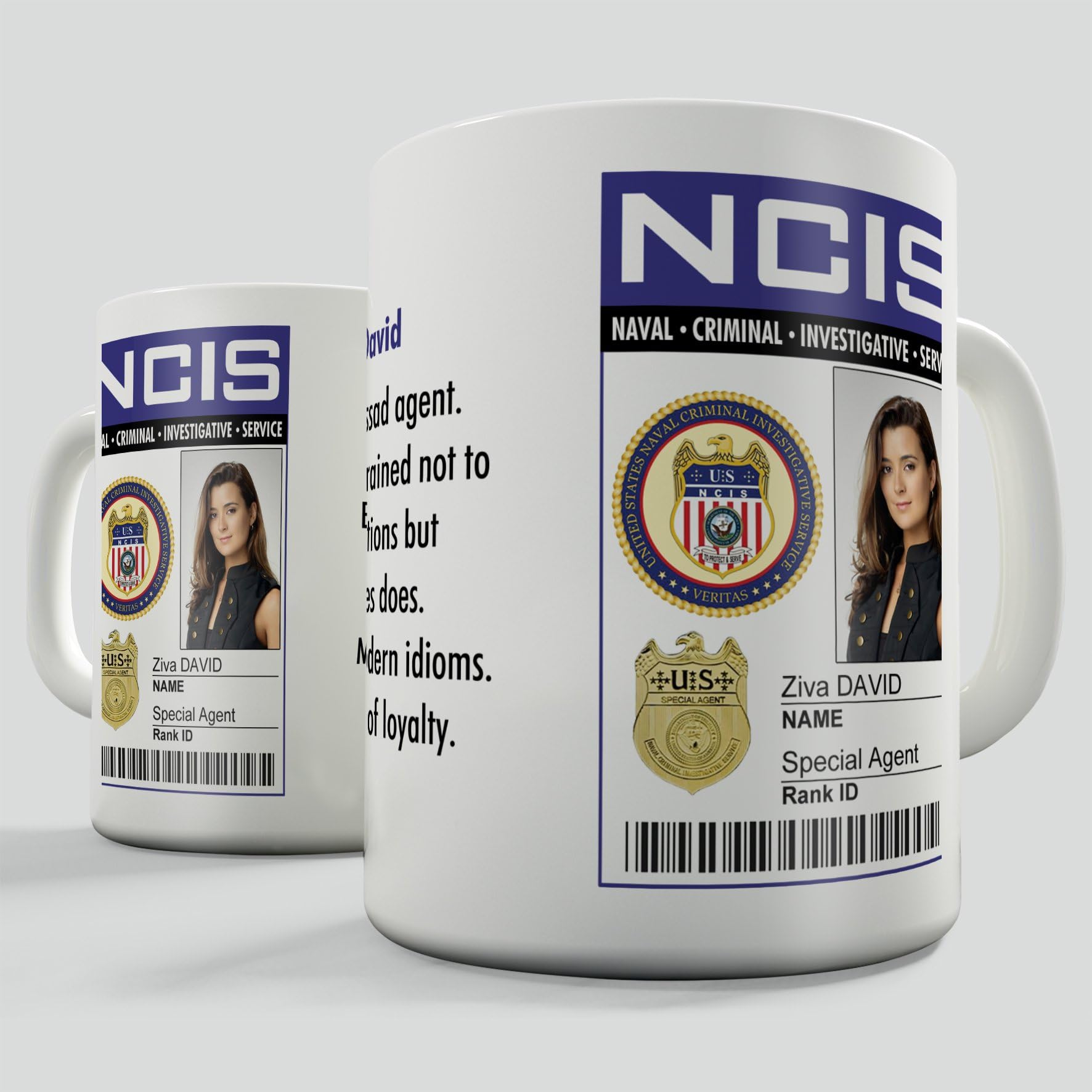 NCIS Badge - Ziva David Mug